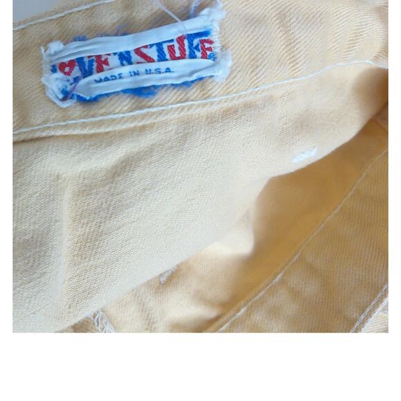 Vintage Love N Stuff Embroidered Low Rise Bell Bottom Jeans Mushrooms Read - Picture 7 of 13